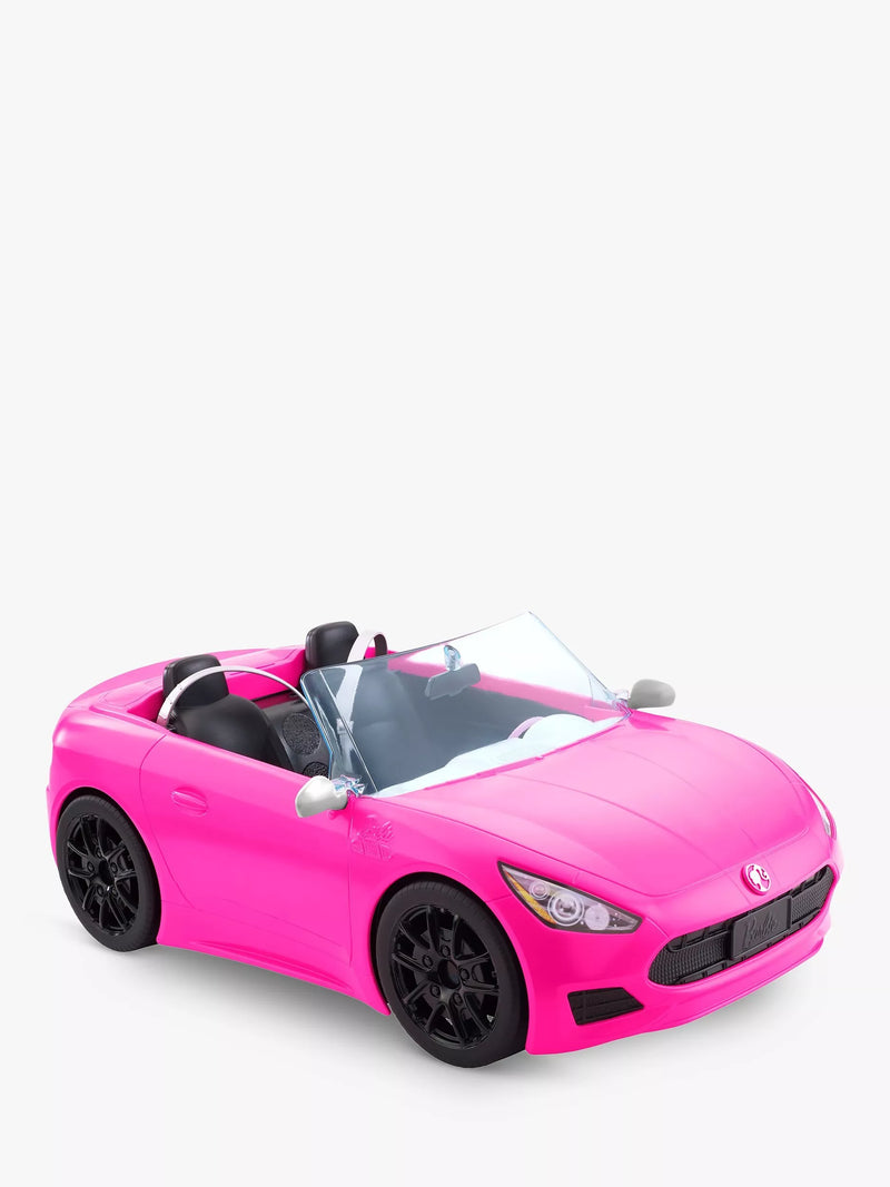 Barbie Convertible Doll Car pink two-seater, UK version