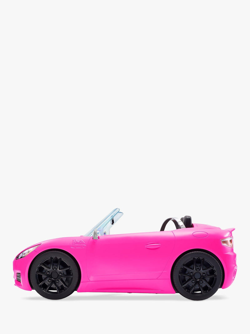 Barbie Cabrio-Puppe Auto pink Zweisitzer, UK-Version