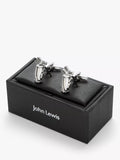 John Lewis silver golf bag cufflinks, UK version