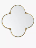 John Lewis flower wall mirror antique gold 66cm - British product