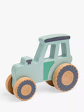 John Lewis Wooden Tractor Push Along Toy, FSC-Certified Wood