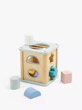 John Lewis Wooden Small Activity Cube, FSC-Certified Wood