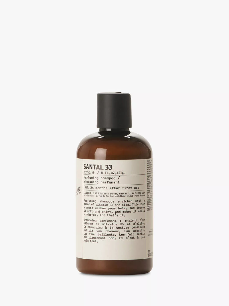 Le Labo perfuming shampoo Santal 33 237ml, UK version