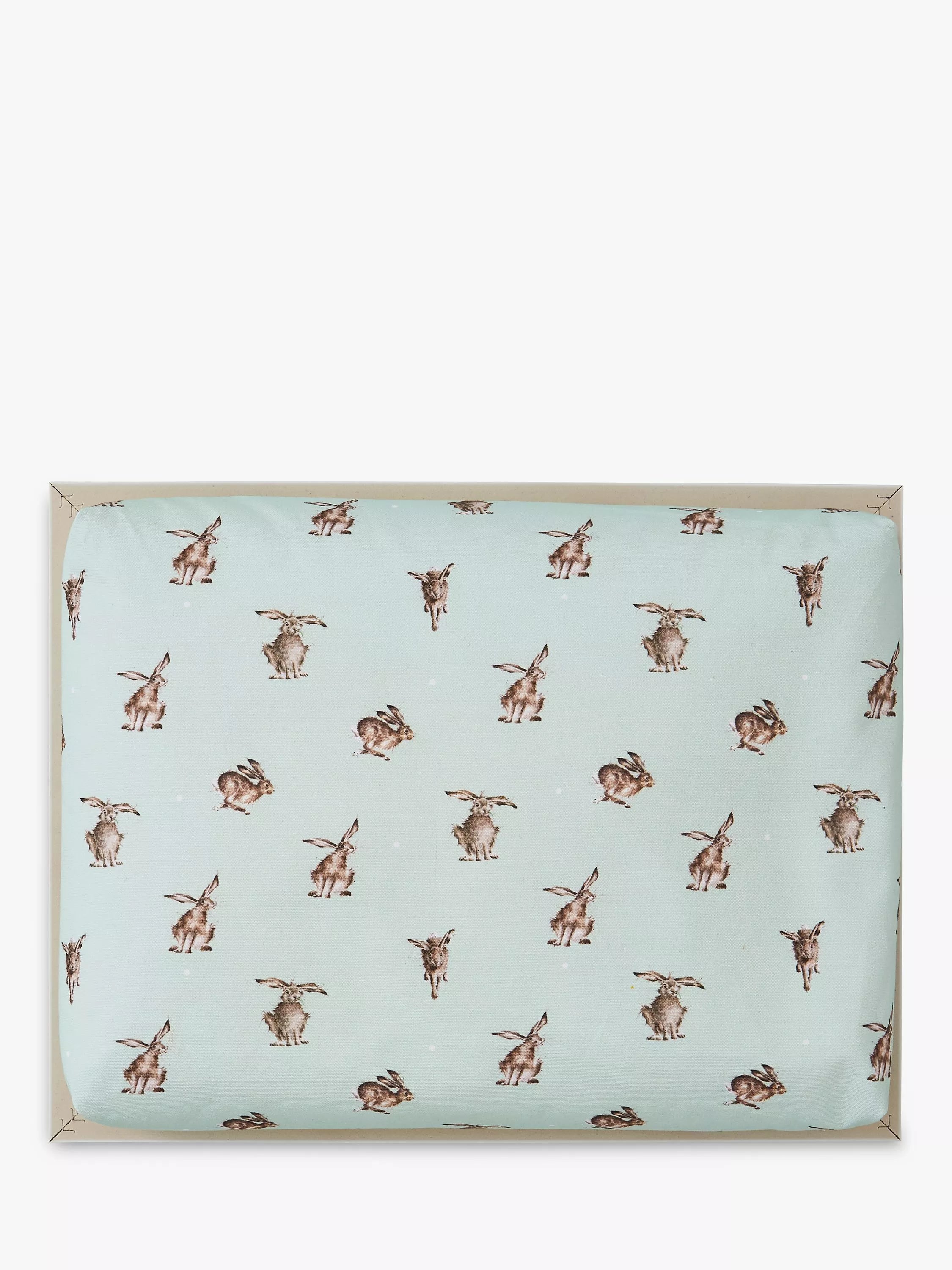 Wrendale Designs hare lap tray with padded base (British brand)