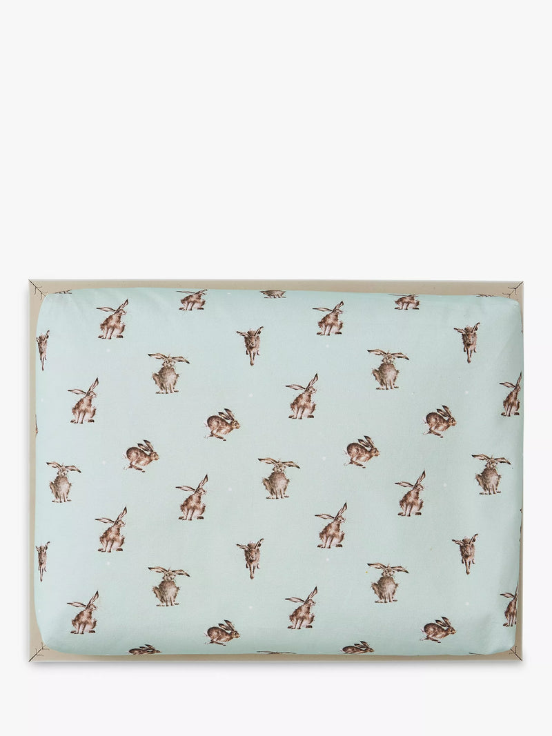 Wrendale Designs hare lap tray with padded base (British brand)