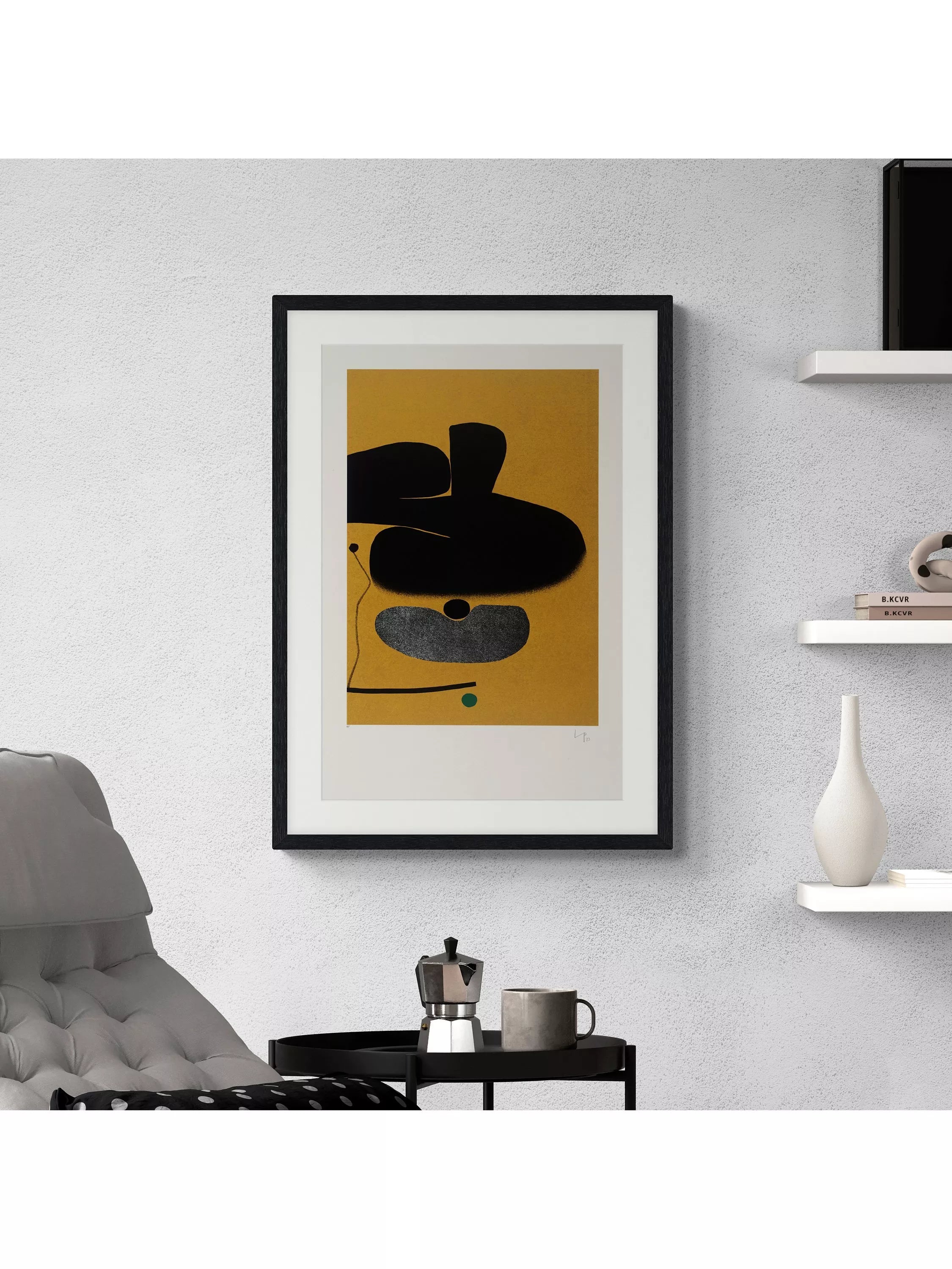 Tate Victor Pasmore 'Points of Contact No. 18' framed print 73x53cm, UK version