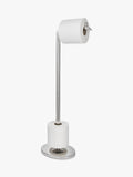 Robert Welch Oblique floor-standing toilet roll holder stainless steel (British brand)