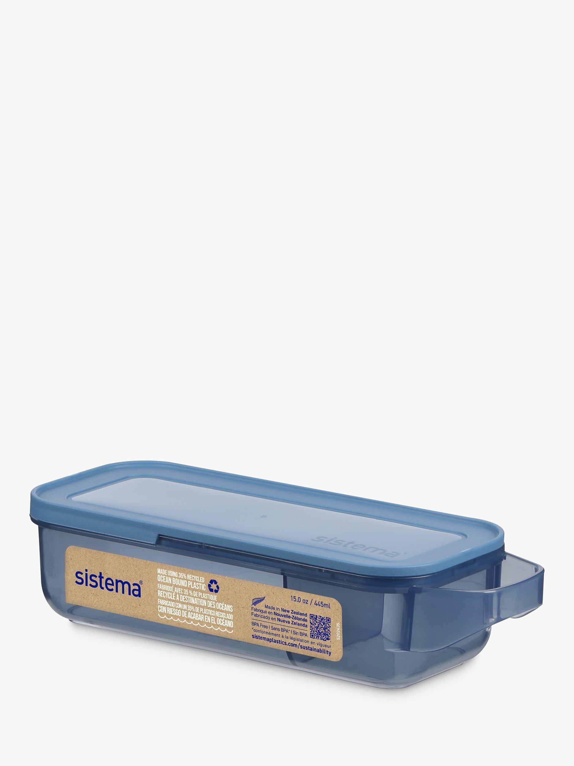 Sistema plastic snack box 445ml (British brand)
