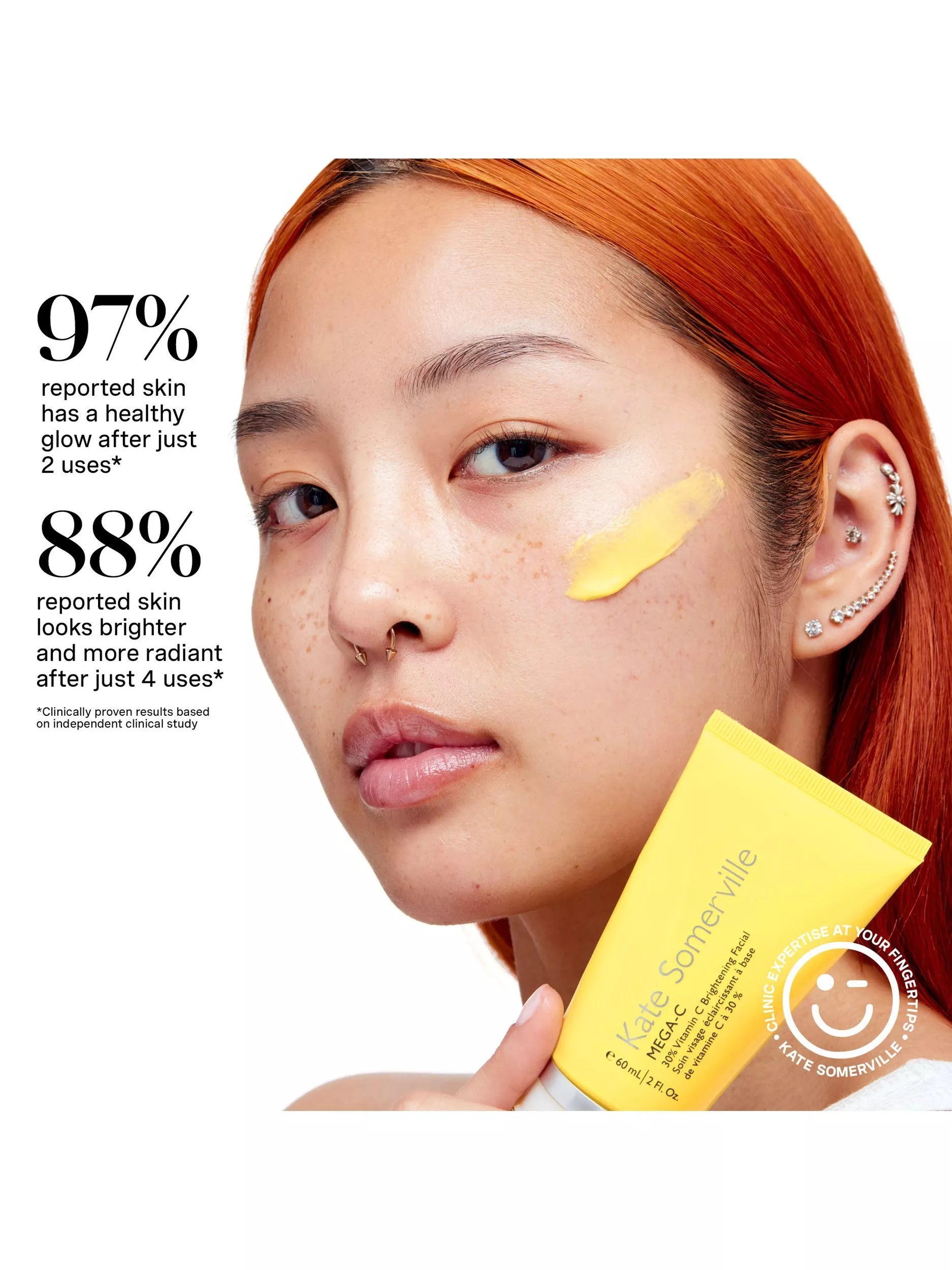 Kate Somerville Mega C 30% Vitamin C Brightening Facial 60ml, UK version