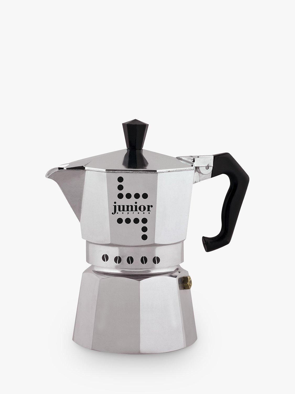 Bialetti Junior Express hob espresso coffee maker 3 cup - British product