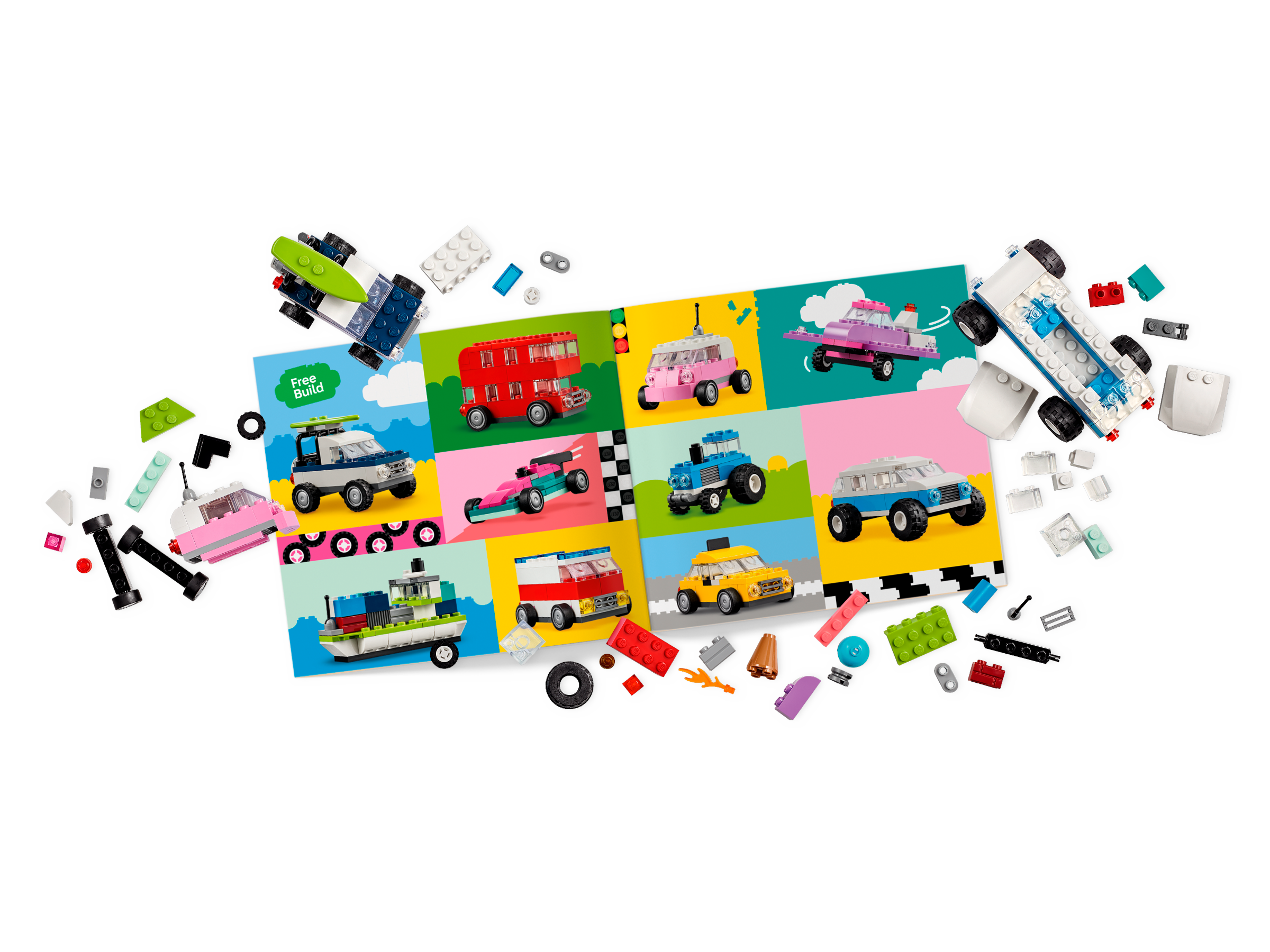 LEGO building set Creative Vehicles 900 Pieces - British product
