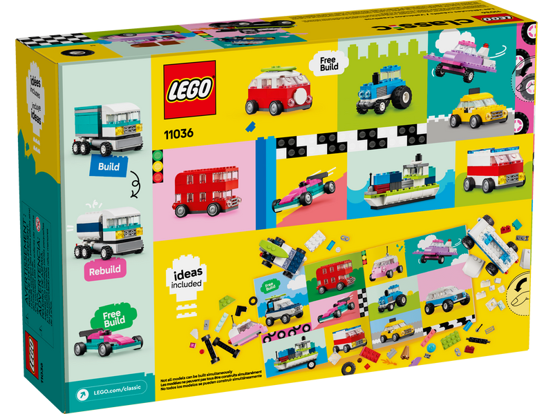 LEGO building set Creative Vehicles 900 Pieces - British product