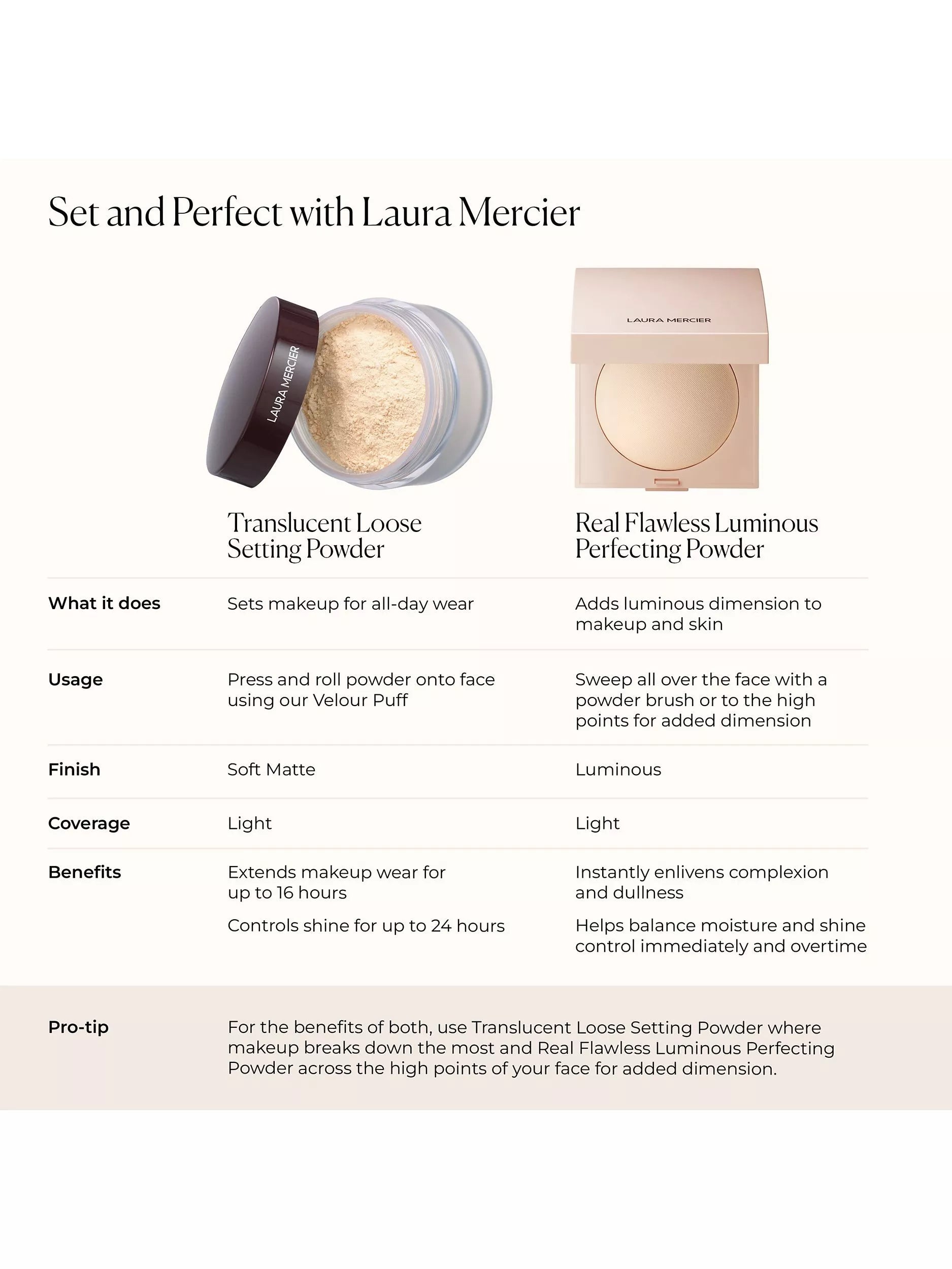 Laura Mercier Real Flawless pressed powder, UK version