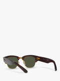 Ray-Ban Clubmaster oval sunglasses mock tortoise gold 50mm (British brand)