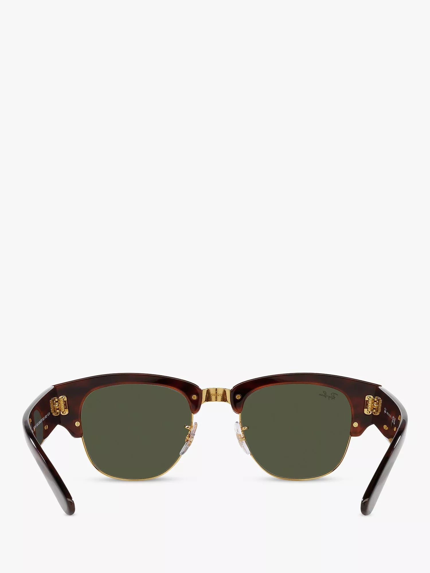 Ray-Ban Clubmaster oval sunglasses mock tortoise gold 50mm (British brand)