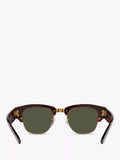 Ray-Ban Clubmaster oval sunglasses mock tortoise gold 50mm (British brand)