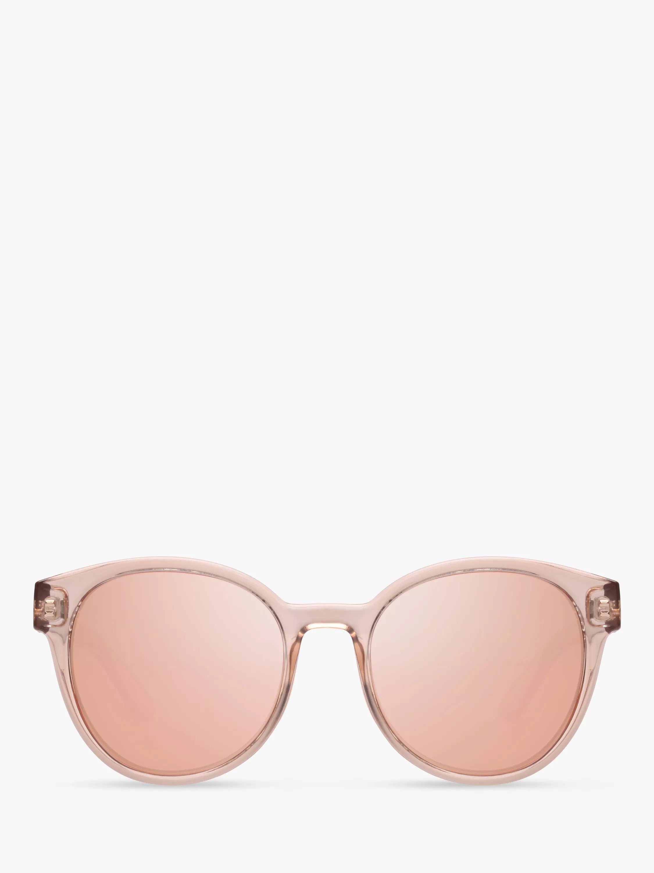 Le Specs Paramount round sunglasses tan (British brand)