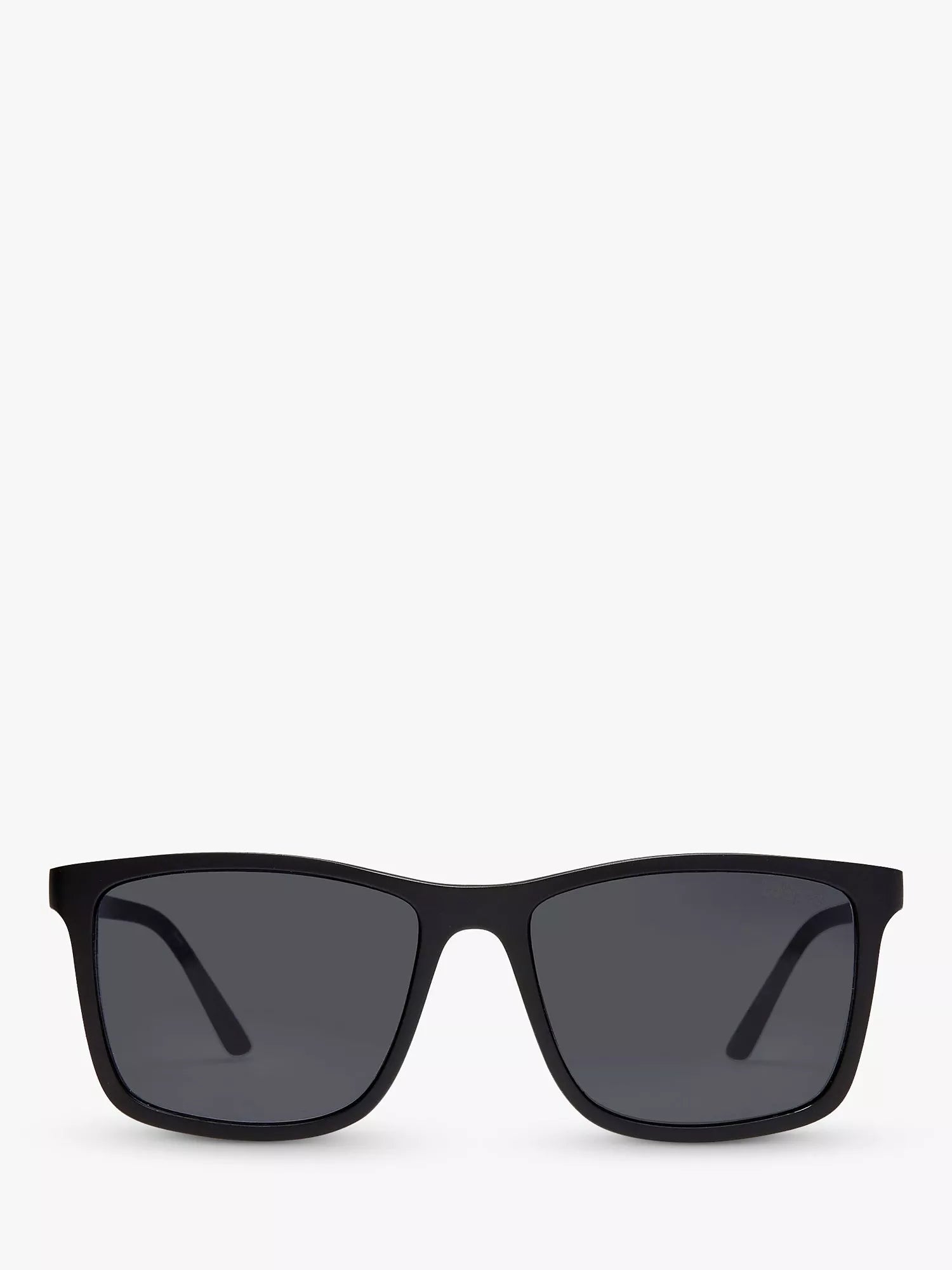 Le Specs Master Tamers rectangular sunglasses black grey, imported from the UK