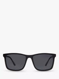 Le Specs Master Tamers rectangular sunglasses black grey, imported from the UK