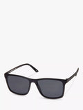Le Specs Master Tamers rectangular sunglasses black grey, imported from the UK