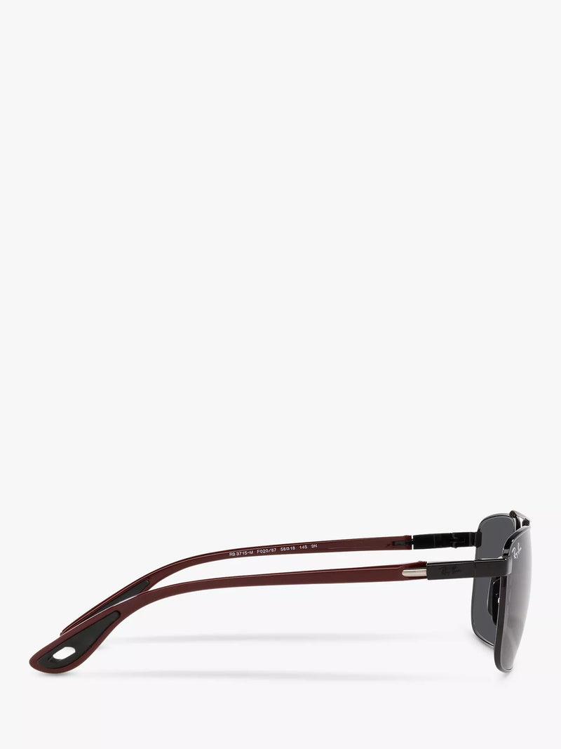 Ray-Ban RB3715M square sunglasses 58mm (British brand)
