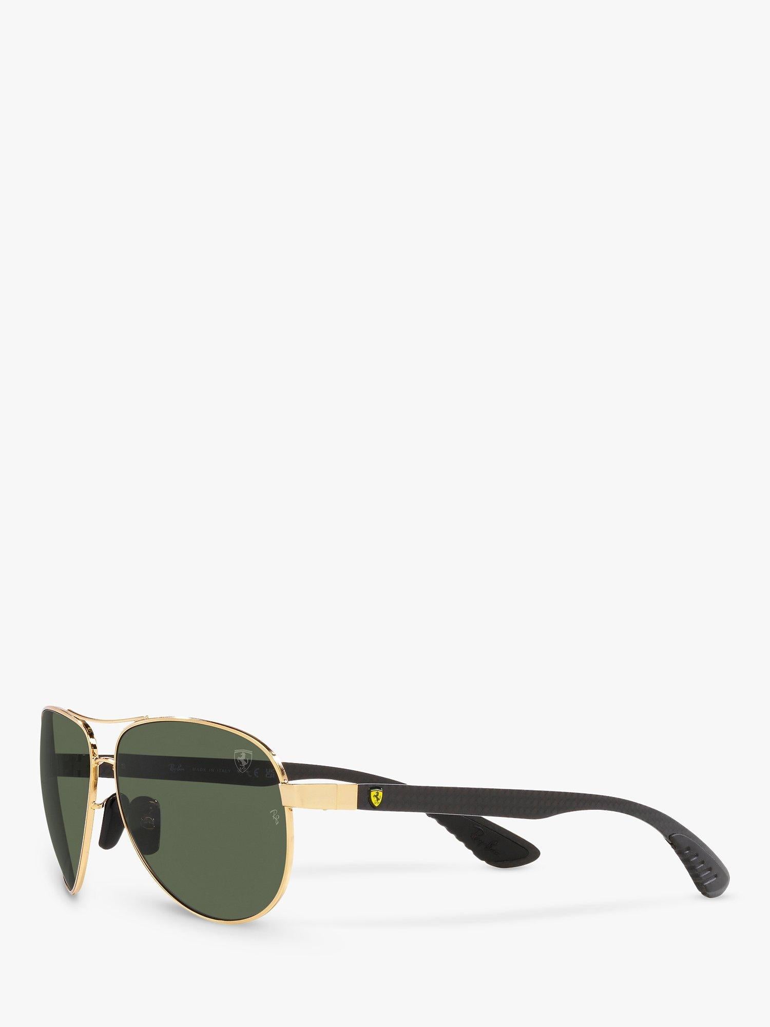 Ray-Ban Flieger-Sonnenbrille Arista/Grün Metallrahmen (Britische Marke)