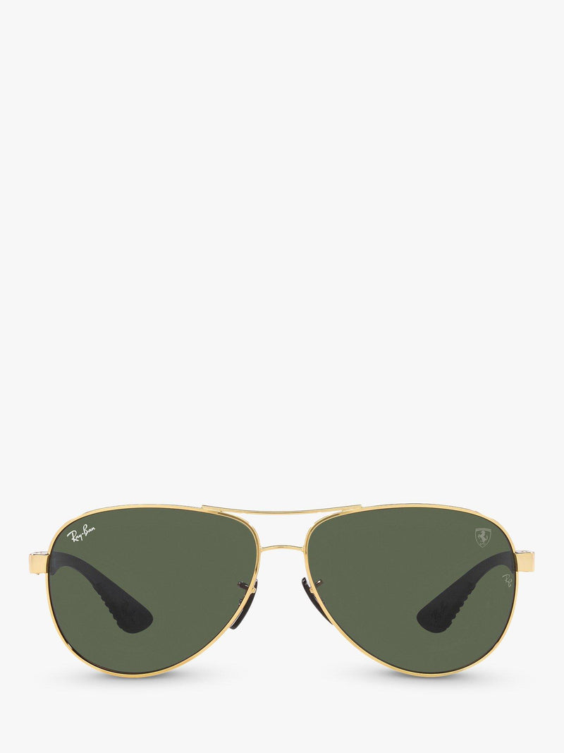 Ray-Ban Flieger-Sonnenbrille Arista/Grün Metallrahmen (Britische Marke)
