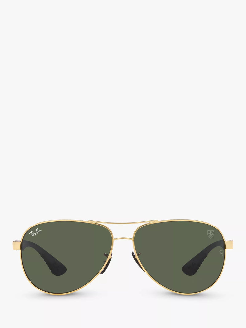 Ray-Ban aviator sunglasses arista/green metal frame (British brand)
