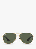 Ray-Ban Flieger-Sonnenbrille Arista/Grün Metallrahmen (Britische Marke)
