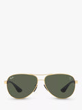 Ray-Ban aviator sunglasses arista/green metal frame (British brand)