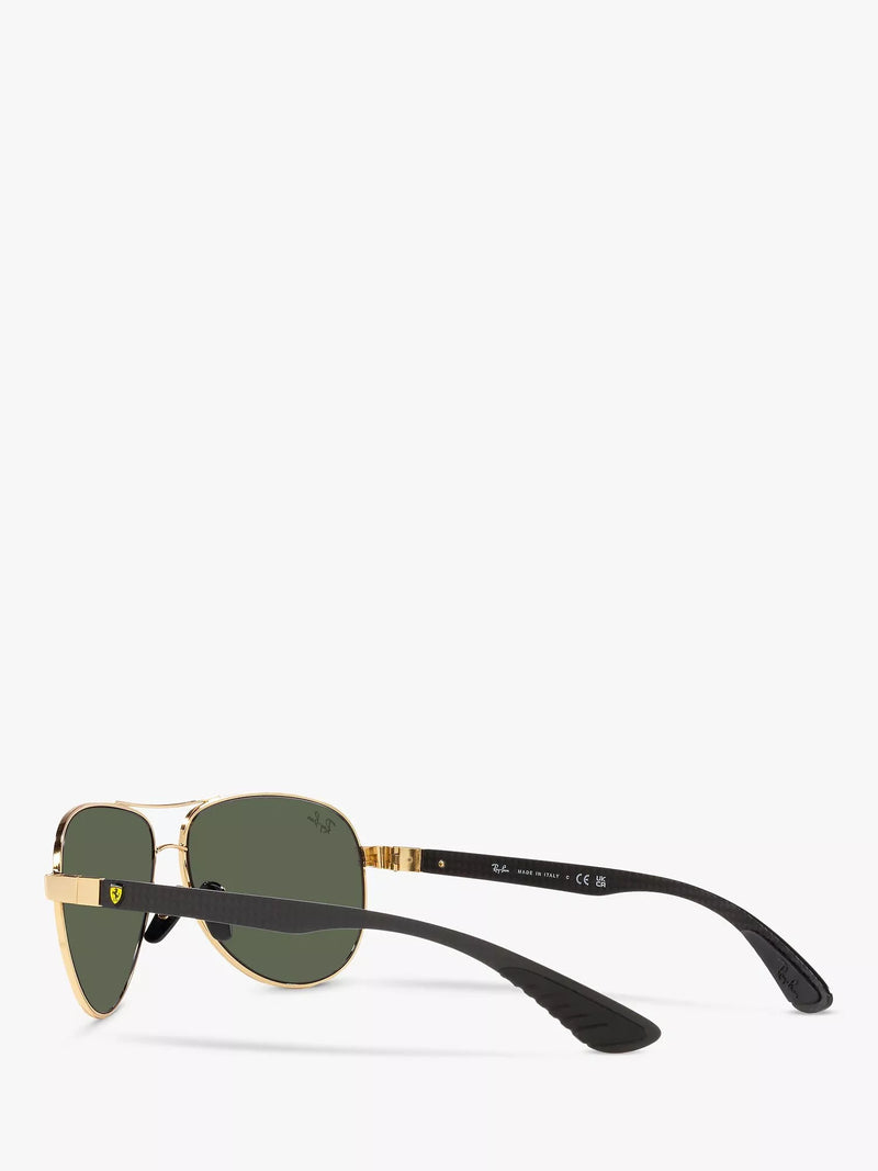 Ray-Ban aviator sunglasses arista/green metal frame (British brand)