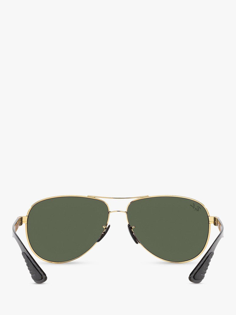 Ray-Ban aviator sunglasses arista/green metal frame (British brand)