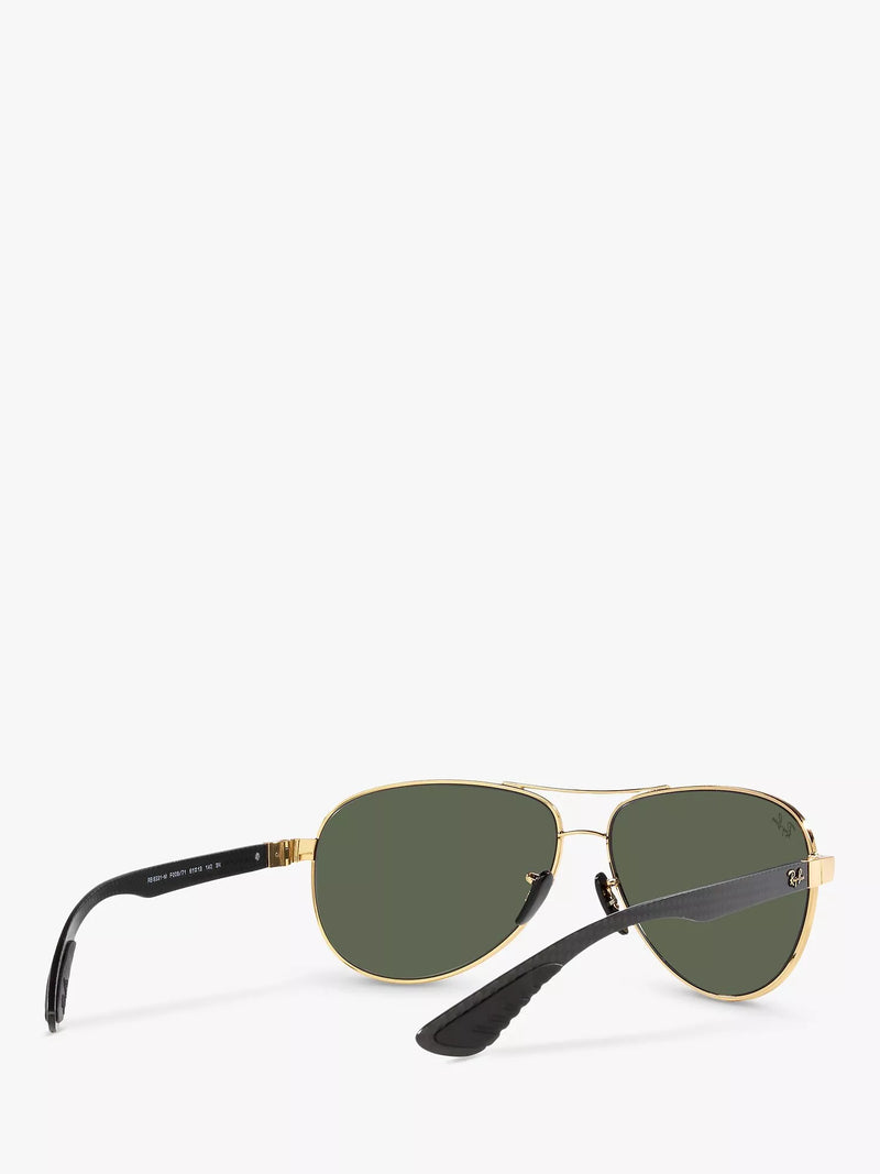 Ray-Ban aviator sunglasses arista/green metal frame (British brand)