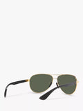 Ray-Ban aviator sunglasses arista/green metal frame (British brand)