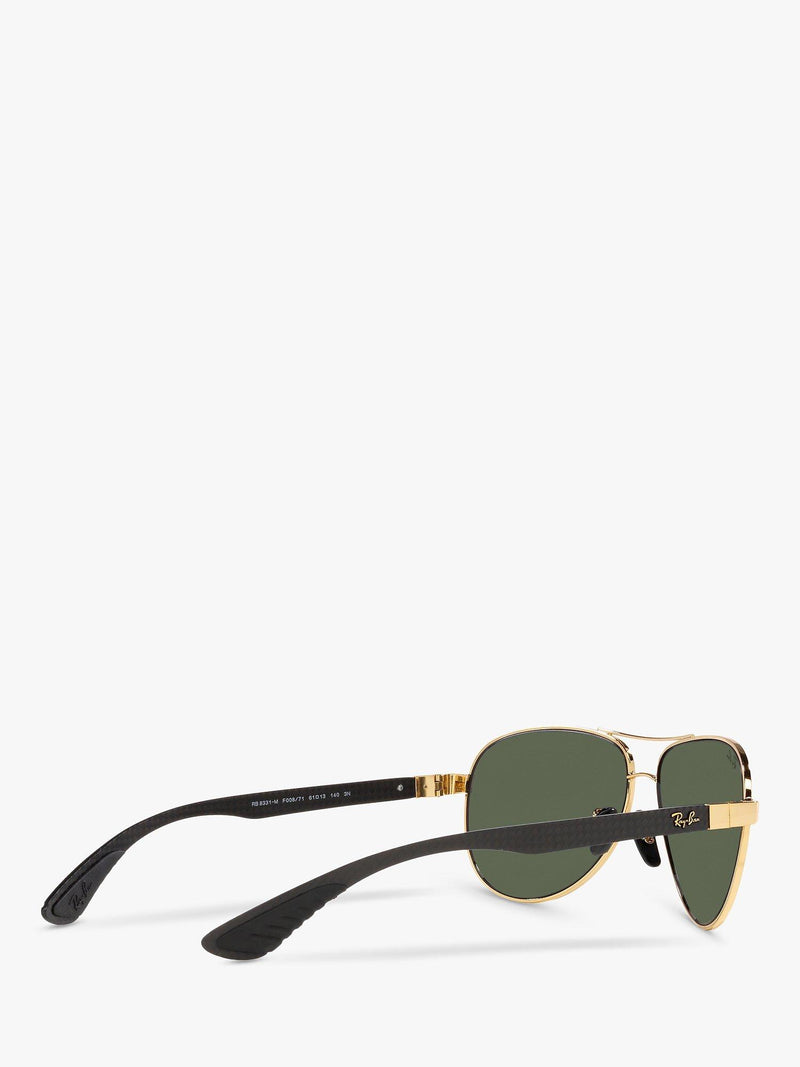 Ray-Ban aviator sunglasses arista/green metal frame (British brand)