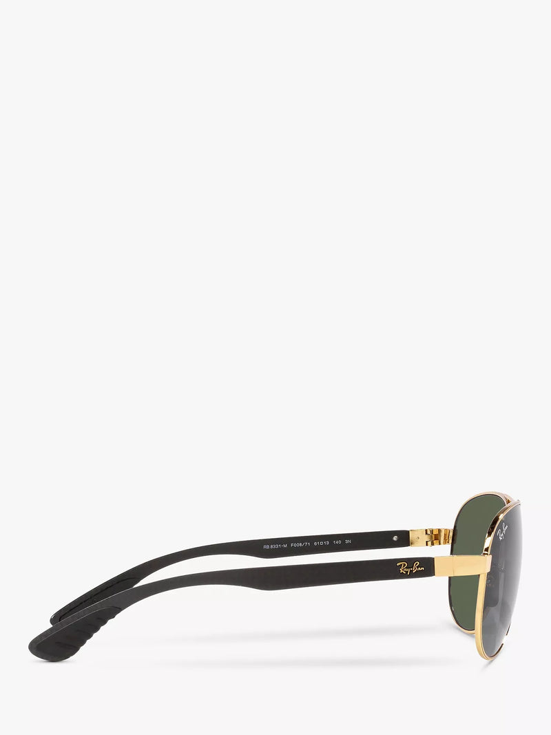 Ray-Ban aviator sunglasses arista/green metal frame (British brand)