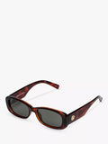 Le Specs Unreal rectangular sunglasses, imported from the UK