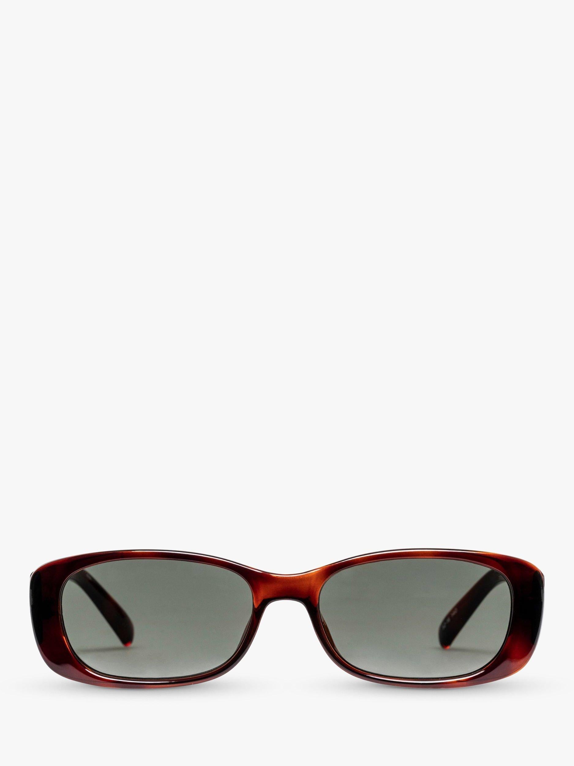 Le Specs Unreal rectangular sunglasses, imported from the UK