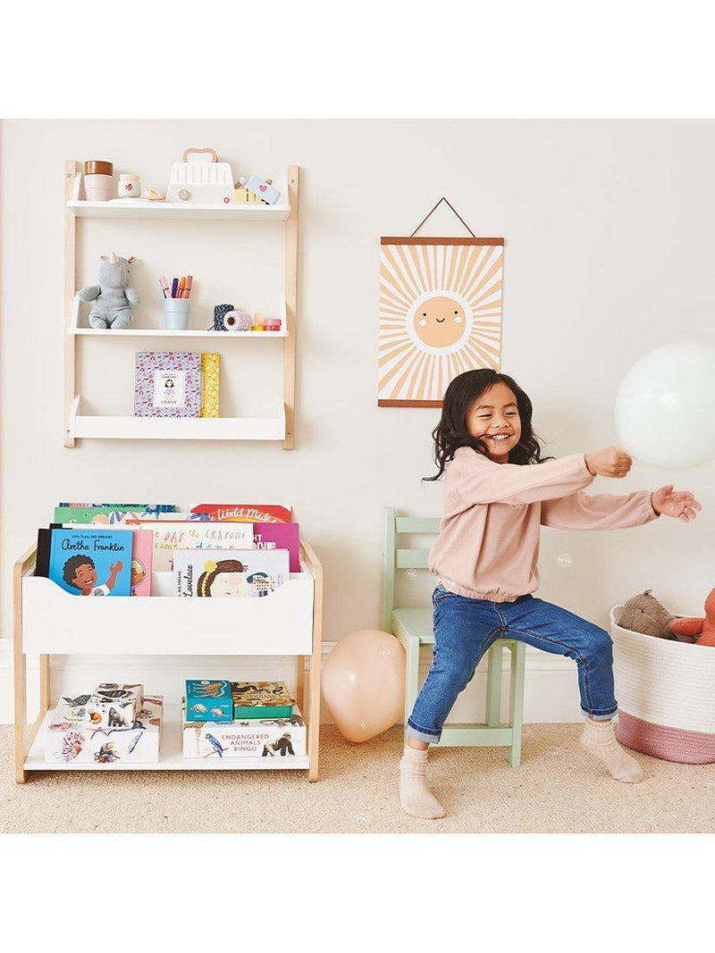 Great Little Trading Co toddler bookcase white, imported from the UK