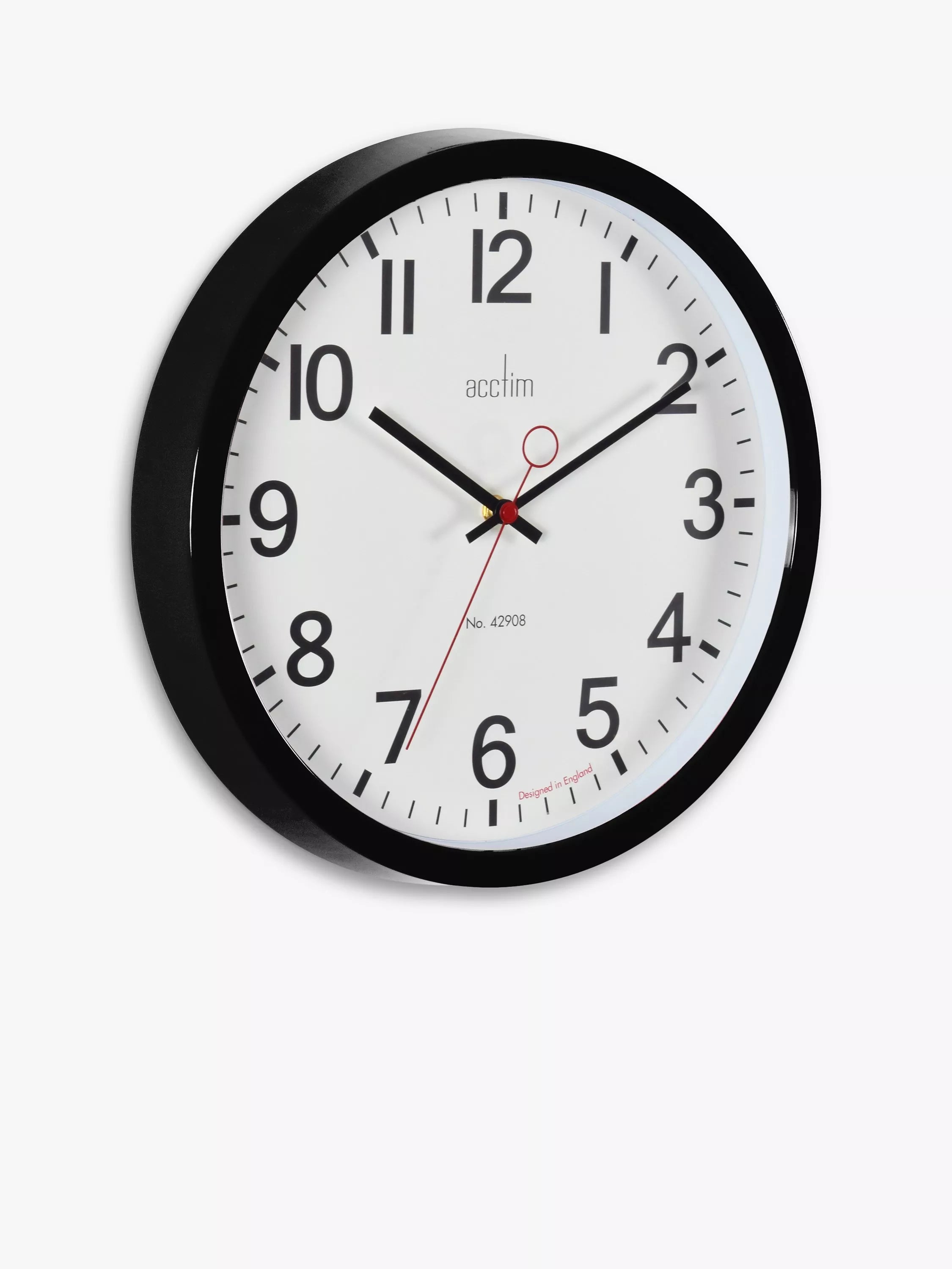 Acctim Kempston Analogue Wall Clock 35cm - British product