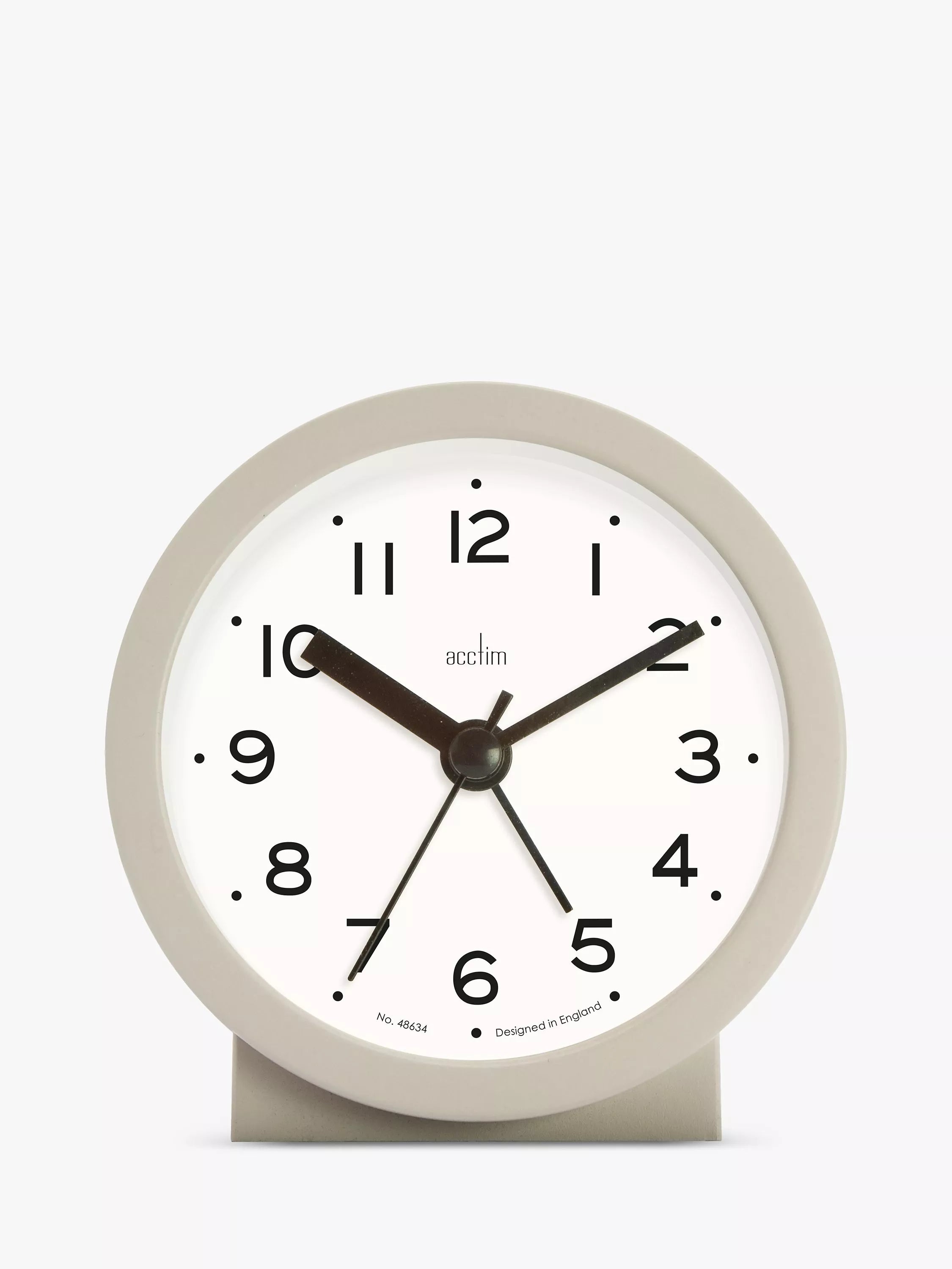 Acctim Mia Analogue Bedside Alarm Clock