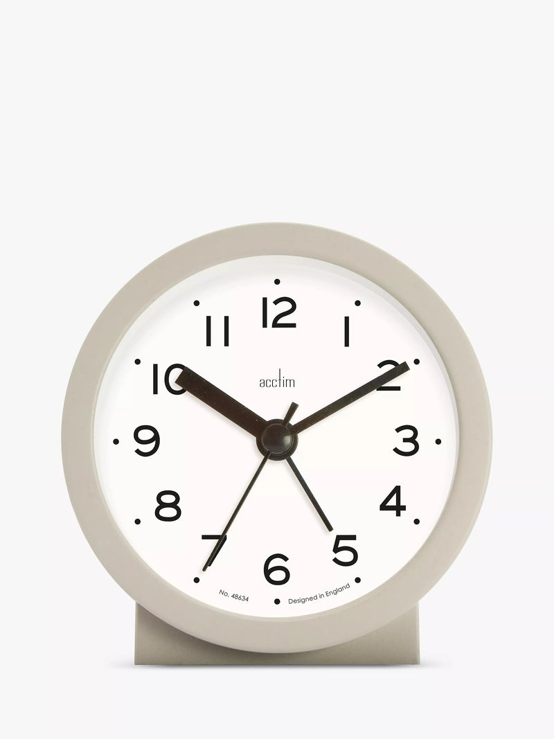 Acctim Mia Analogue Bedside Alarm Clock