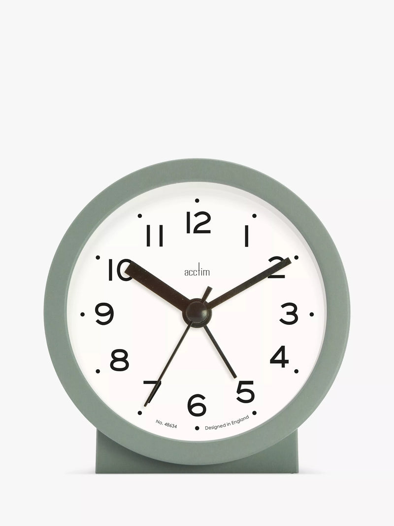 Acctim Mia Analogue Bedside Alarm Clock