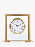 Acctim Colgrove Roman numeral mantel clock gold, UK version
