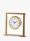 Acctim Colgrove Roman numeral mantel clock gold, UK version