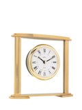 Acctim Colgrove Roman numeral mantel clock gold, UK version