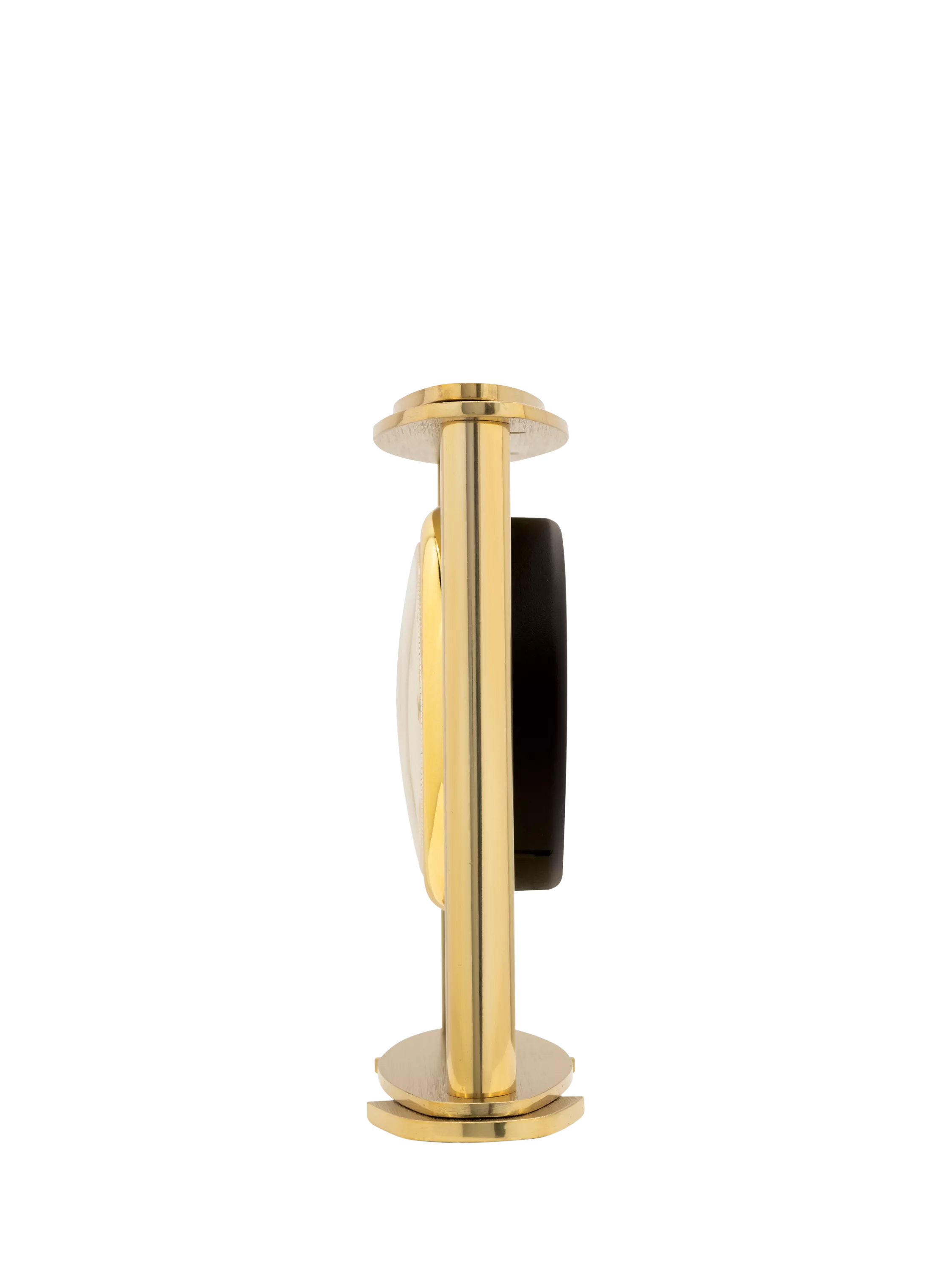 Acctim Colgrove Roman numeral mantel clock gold, UK version
