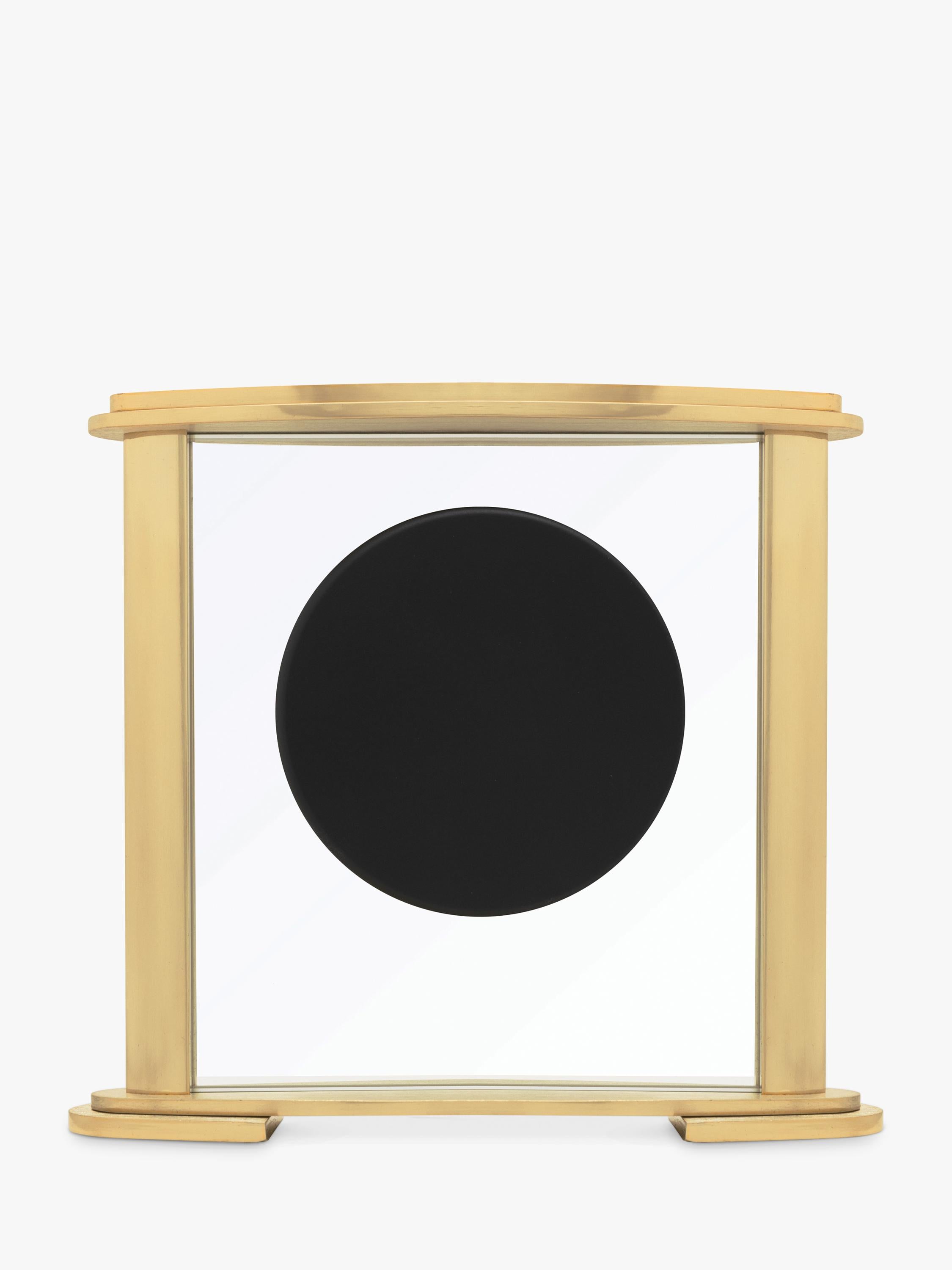 Acctim Colgrove Roman numeral mantel clock gold, UK version