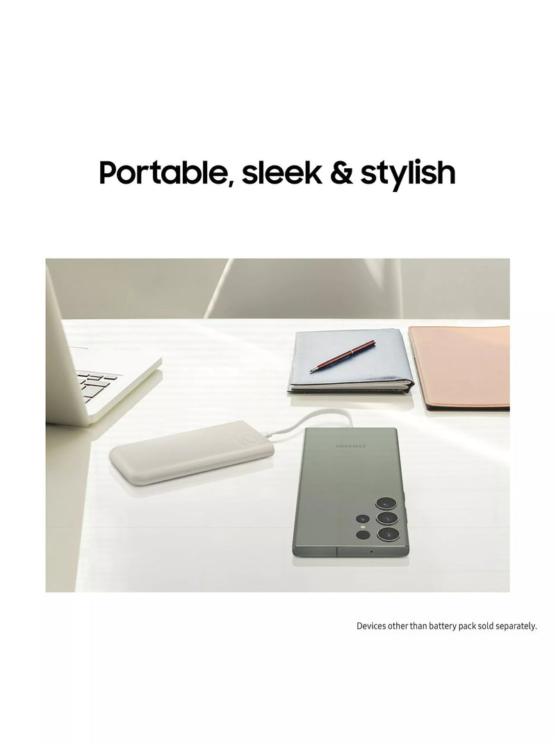 Samsung portable battery pack 25W 10,000mAh, imported from the UK