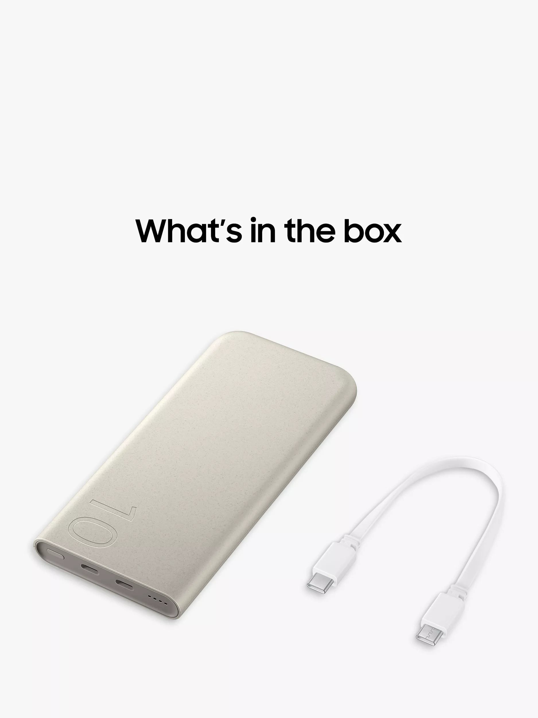 Samsung portable battery pack 25W 10,000mAh, imported from the UK